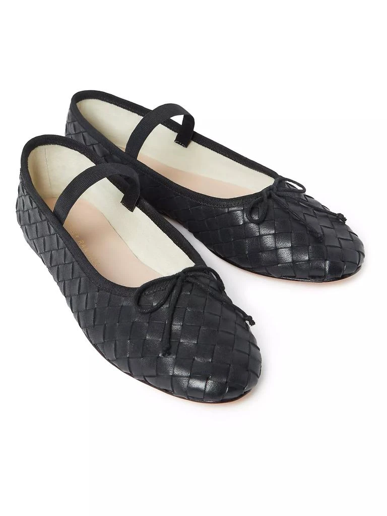 Loeffler Randall Leonie Leather Ballet Flats 4