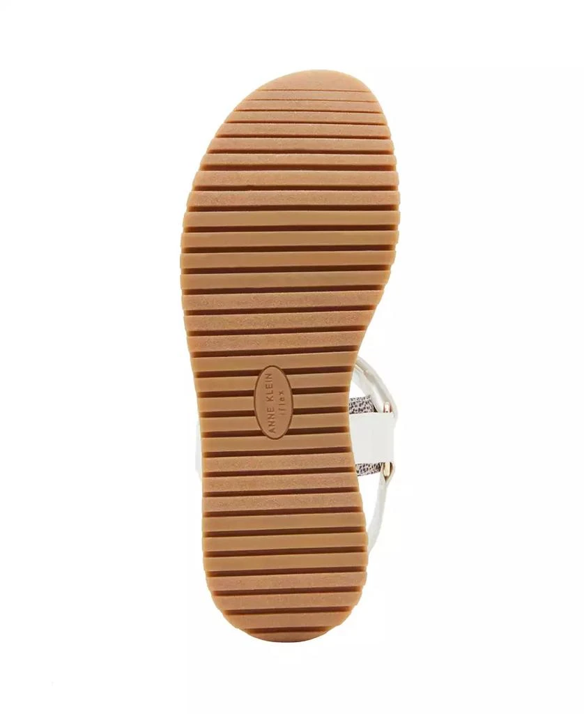 Anne Klein Women's Emery Footbed Wedge Sandals 7