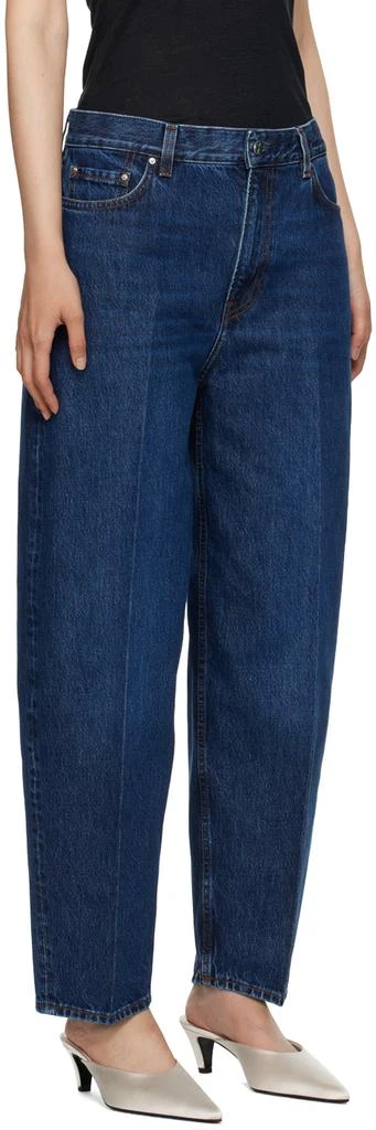 TOTEME Blue Tapered Jeans 2