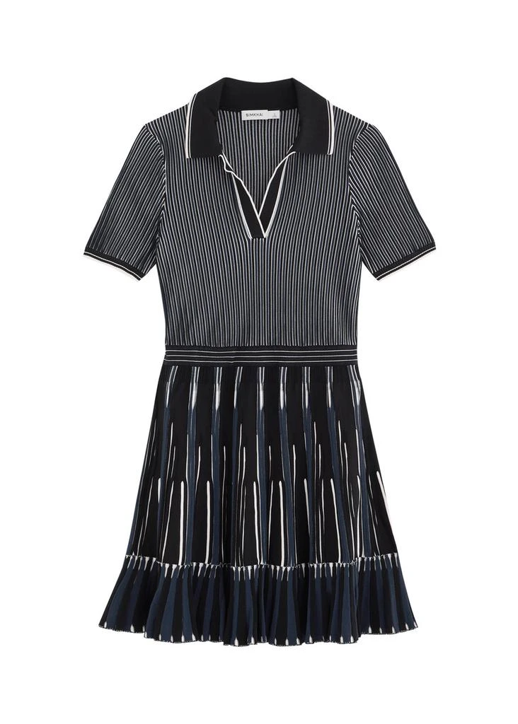 Jonathan Simkhai Weslee striped-intarsia knitted mini dress 1