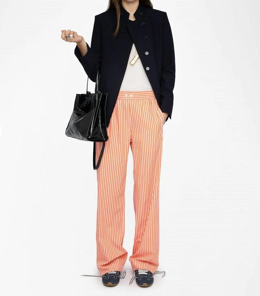 ZADIG 
VOLTAIRE Zadig 
Voltaire - Poma Striped Straight Leg Pants