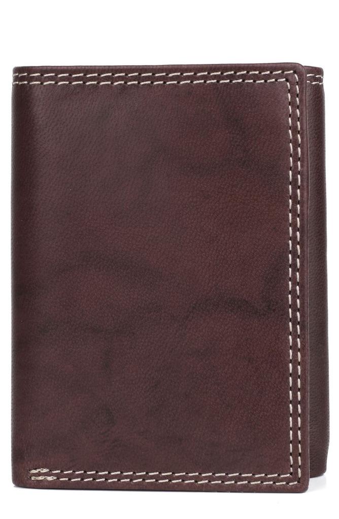 BUXTON Three-Fold Leather Wallet