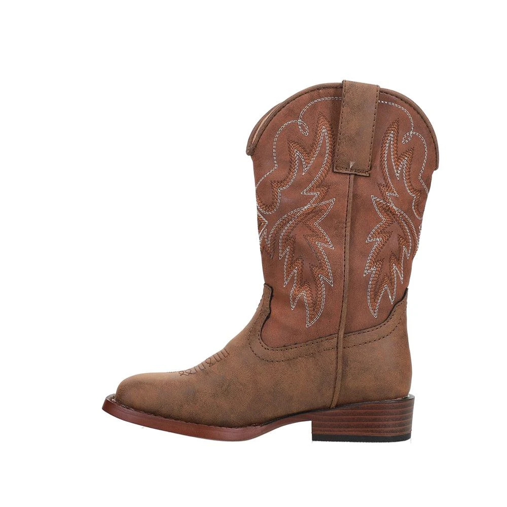 Roper Heritage Square Toe Cowboy Boots (Little Kid-Big Kid) 3