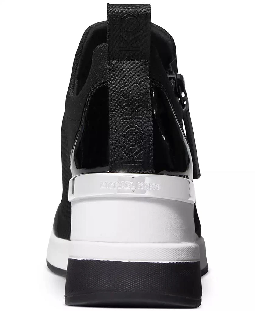 Michael Kors Willis Knit Trainer Wedge Sneakers 3