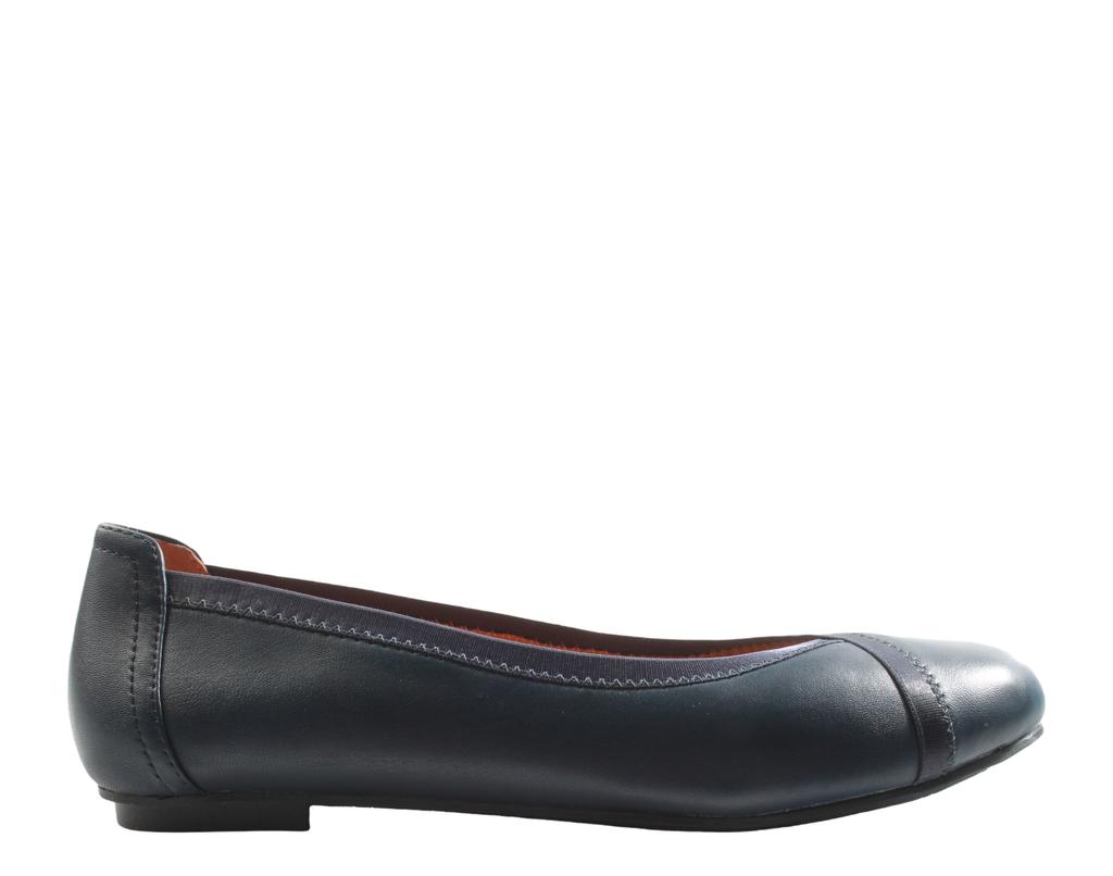VIONIC Women's Caroll Navy Ballet Flats 10010058-410