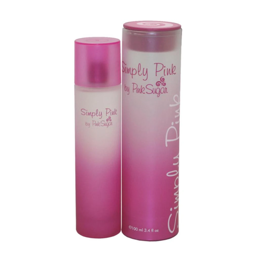 AQUOLINA Aquolina 300573 Simply Pink Eau De Toilette Spray Rollerball Mini - 0.33 oz 1