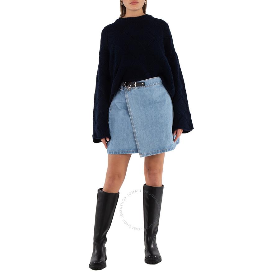 ミニスカート J.W. Anderson Black Polyester Shorts Skirt JW Anderson JW Anderson Black Polyester Shorts Skirt