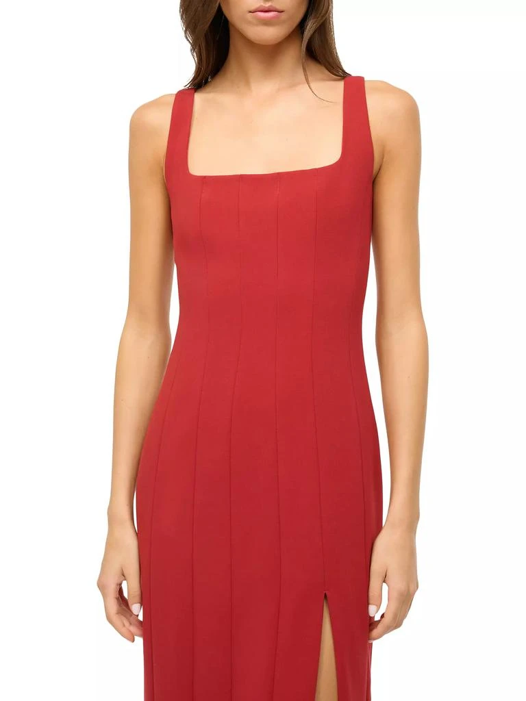Staud Portrait Scoopneck Maxi Dress 5
