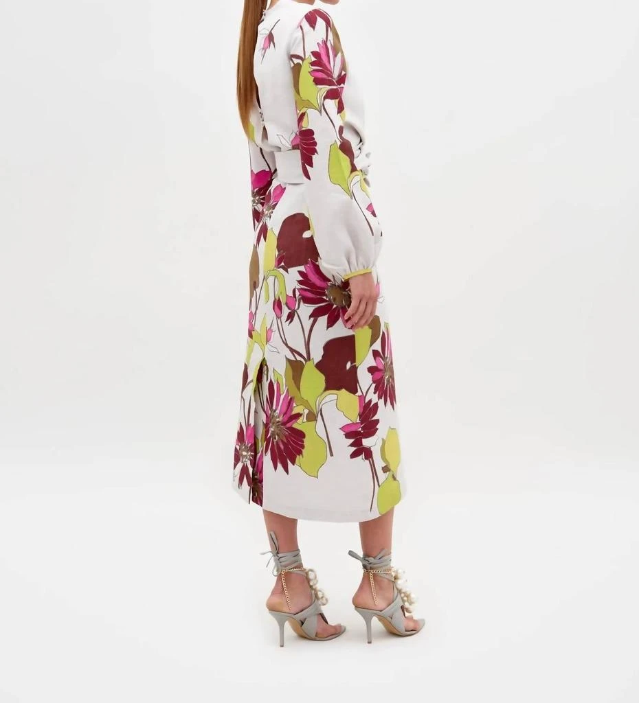 Silvia Tcherassi Silvia Tcherassi - Battia V-neck Midi Dress 2