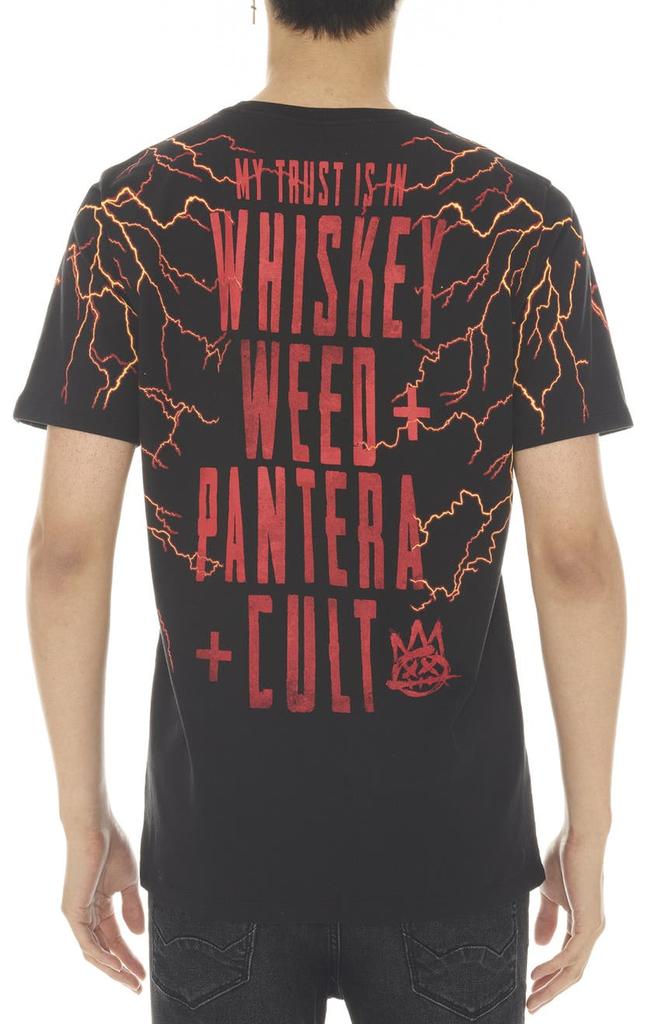 Cult of Individuality Pantera Whiskey Cotton Graphic Tee