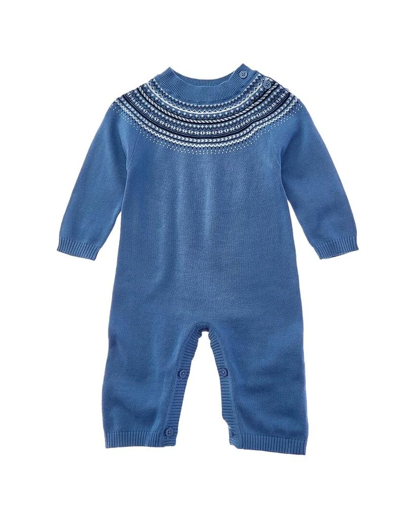 Rachel Riley Fairisle Knit Playsuit 1