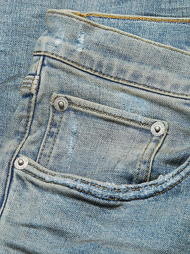 Purple Brand Distressed Stretch-Skinny Jeans 7