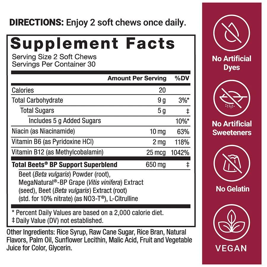 Force Factor Total Beets Chews 5