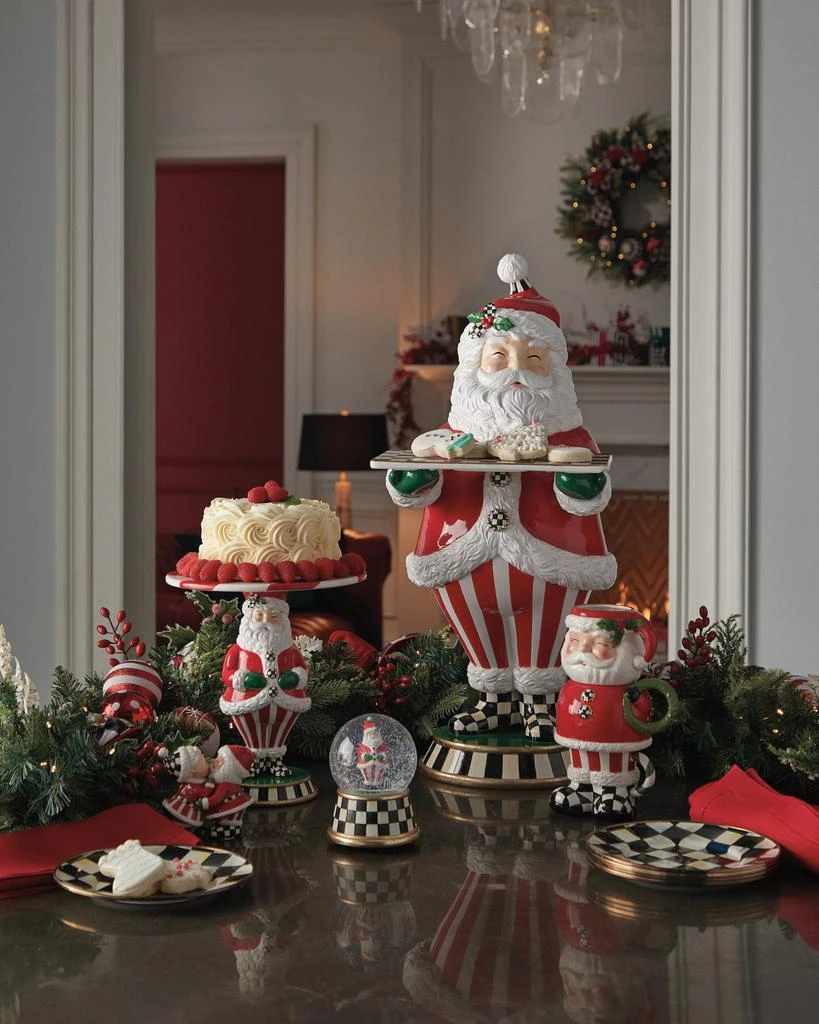 MacKenzie-Childs Nick's Pick Santa Bulter Decor 2