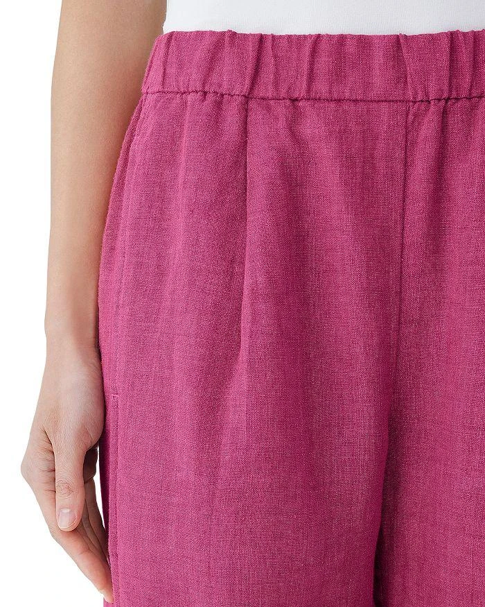 Eileen Fisher Petites Lantern Linen Pants 4