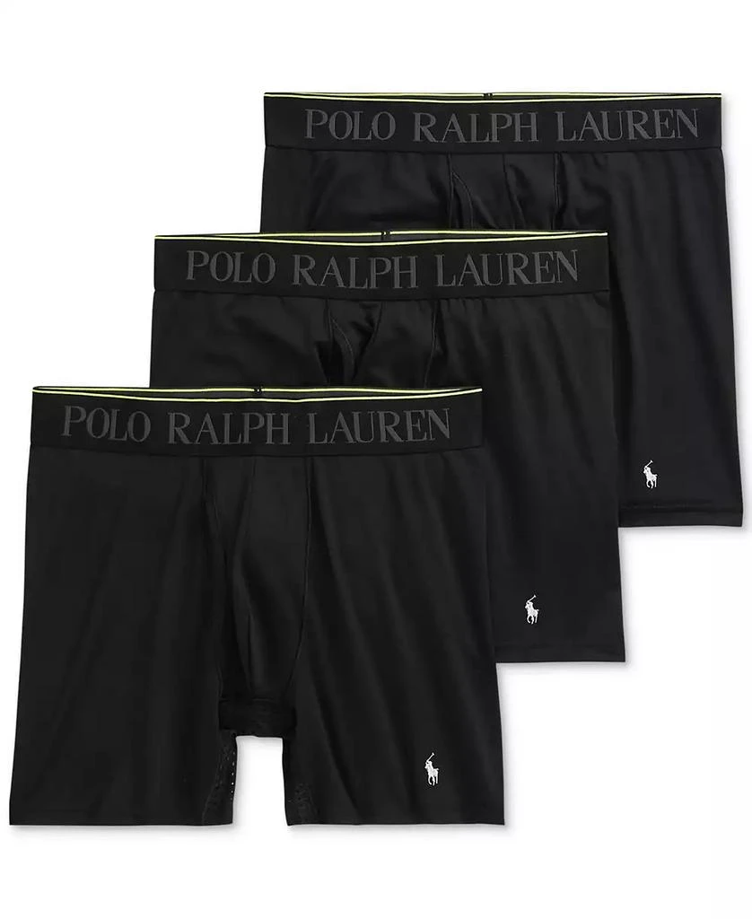 Ralph Lauren Men's 3-Pack Flex Performance Air Boxer Briefs 1