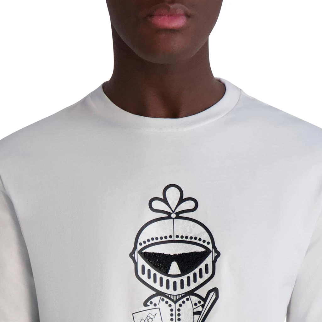Karl Lagerfeld Paris TEXTURED KARL ARMOUR TEE 5