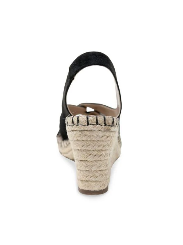 Charles by Charles David Twisted Espadrille Wedge Sandals 3