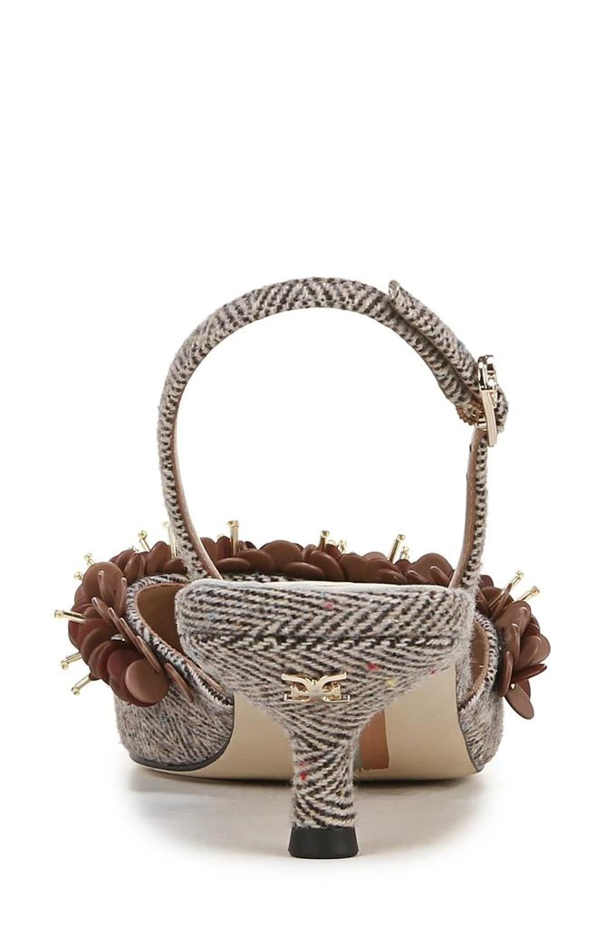 Sam Edelman Trent Slingback Pointed Toe Kitten Heel Pump 7