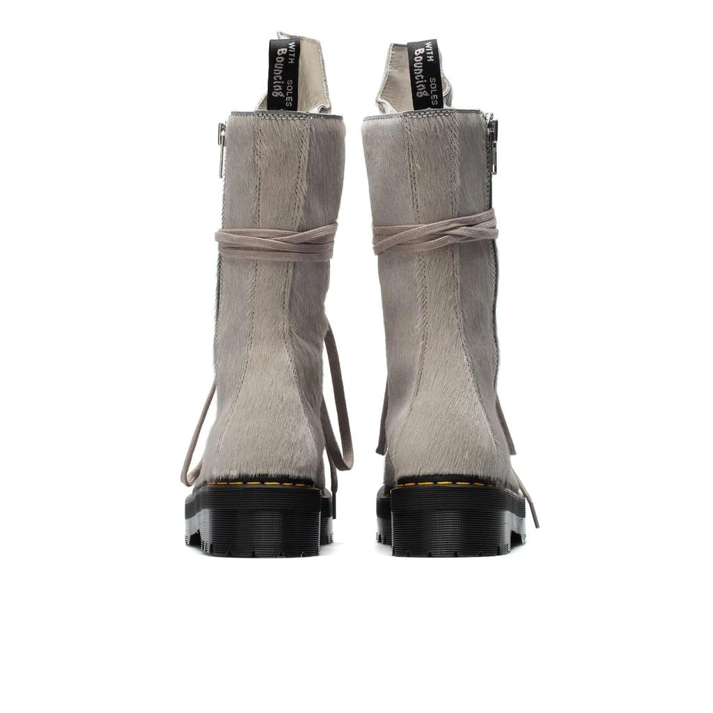 Rick Owens Quad Sole Pearl Boots 4