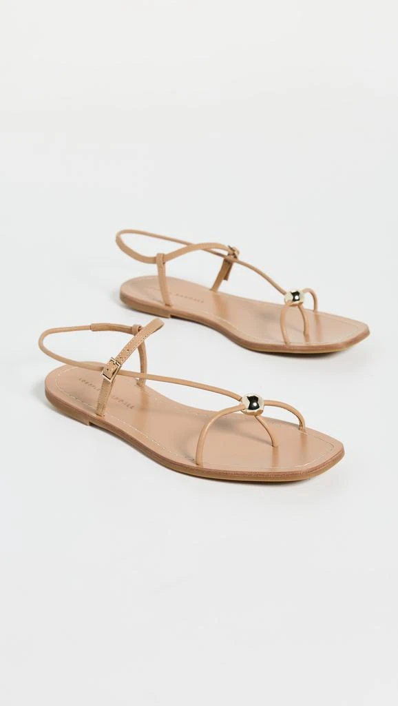 Loeffler Randall Lara Strappy Flat Sandals 6