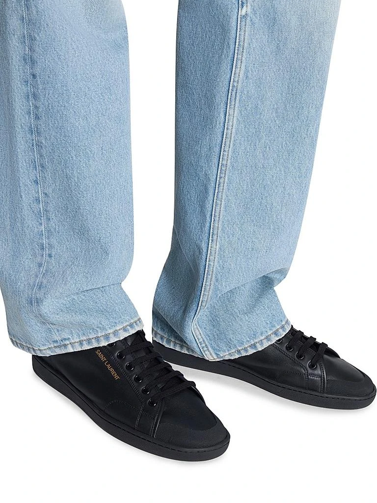 Yves Saint Laurent Gym Sneakers in Smooth Leather 4