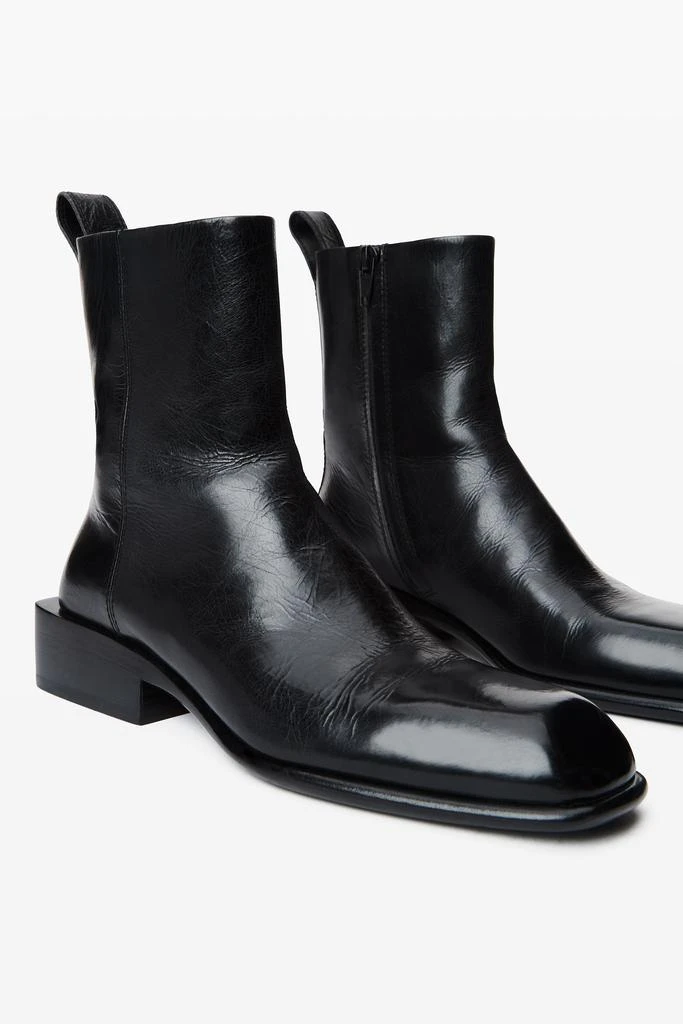 Alexander Wang Throttle Ankle Boot in Calf Leather 2