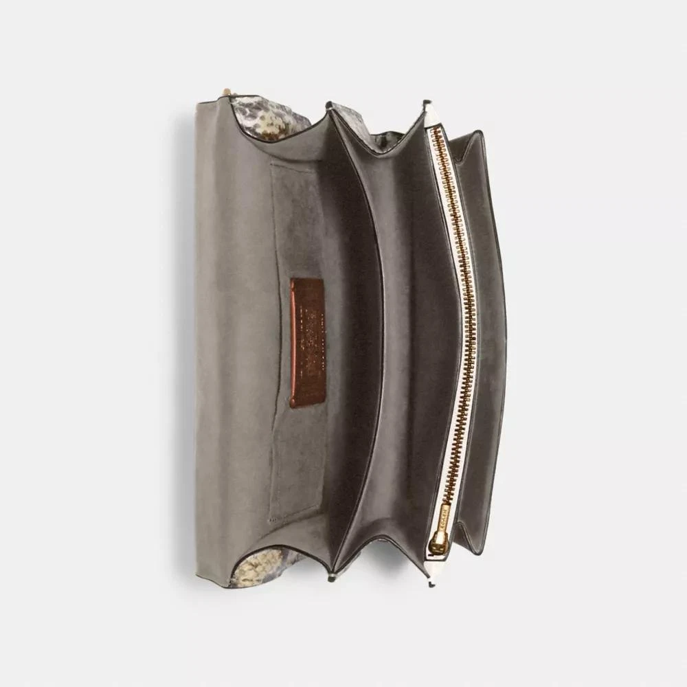 Coach Klare Crossbody Bag In Signature Canvas With Rivets 3