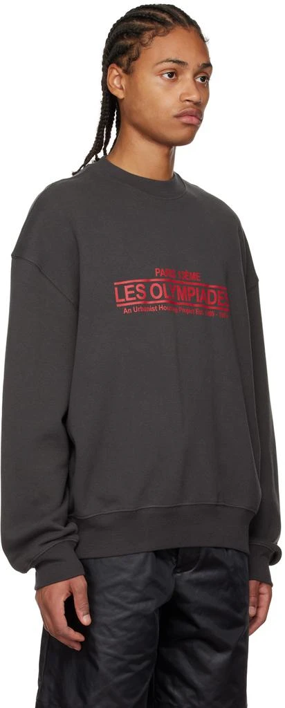 Song for the Mute Black 'Les Olympiades' Sweatshirt 2