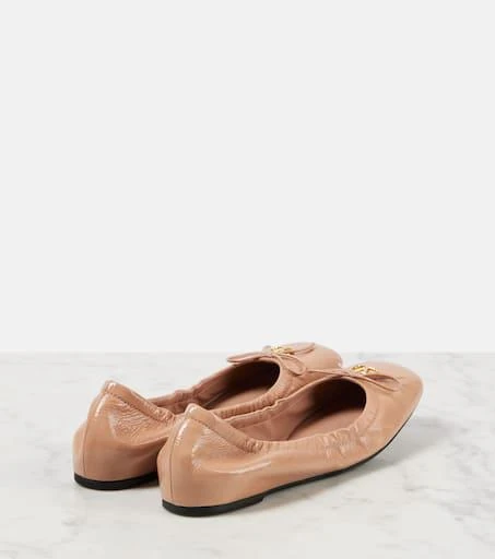 Valentino VLogo Signature leather ballet flats 3