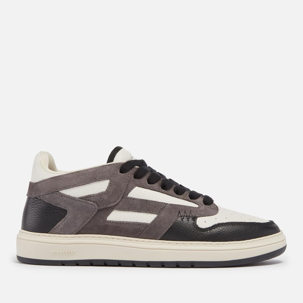 REPRESENT Represent Mens Reptor Leather and Suede Trainers