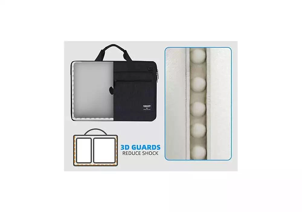 Acer 17 In Laptop Shoulder Bag Shockproof Computer Messenger Bag with Strap Laptop Briefcase Bag for Travel Work College 2