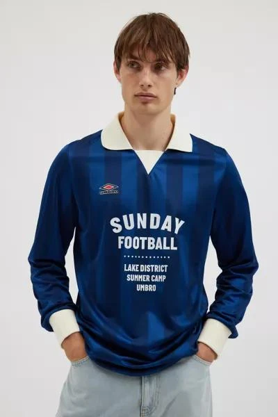 Umbro Umbro Sunday Football Long Sleeve Polo Shirt 1