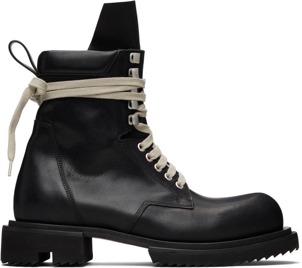 Rick Owens Beatle Bozo Tractor boots - men - - - Black - Boots