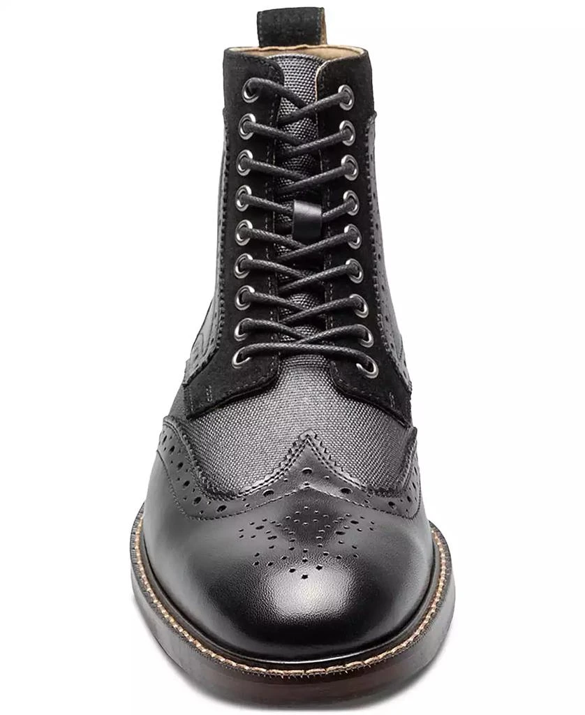 Stacy Adams Men
s Finnegan Wingtip Lace-Up Boots 6