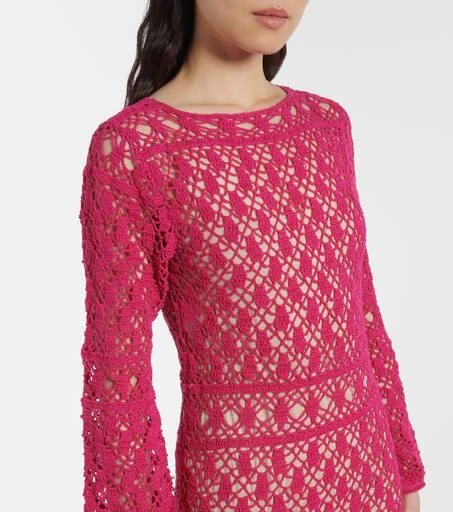 ANNA KOSTUROVA Jennifer cotton crochet maxi dress 4