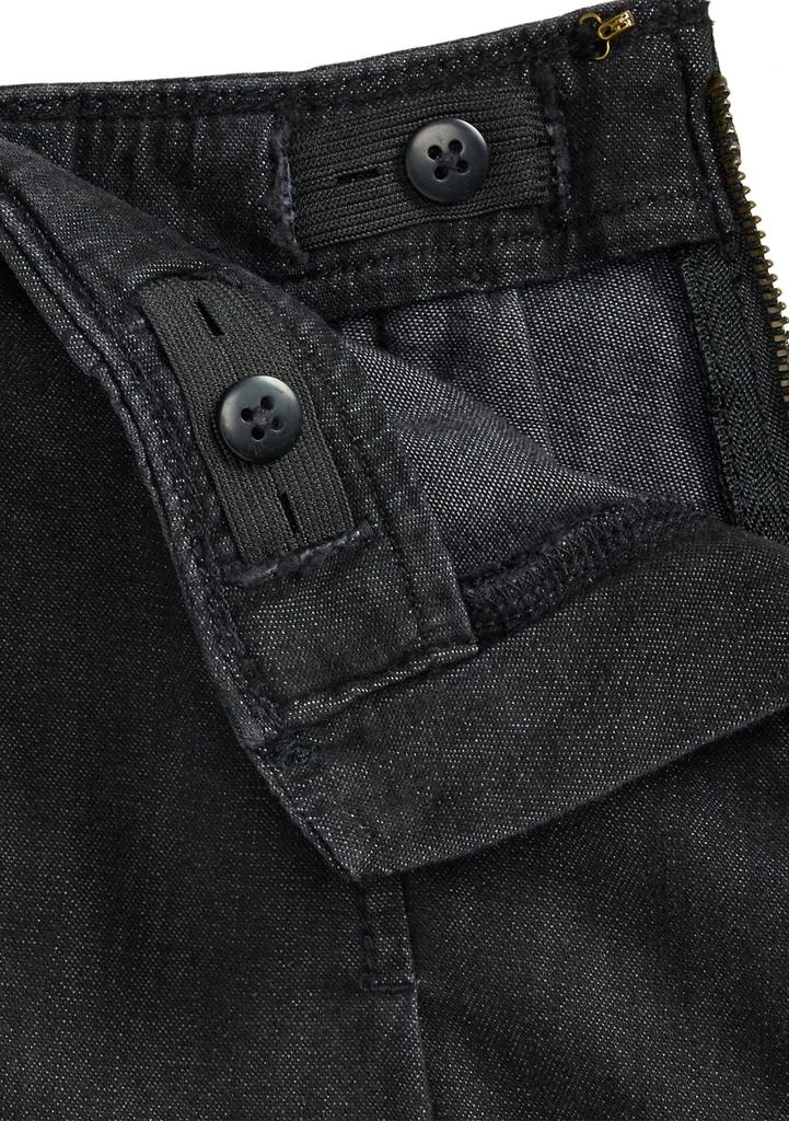 Ralph Lauren Girls 7-16 Pleated Cotton Denim Skirt 3