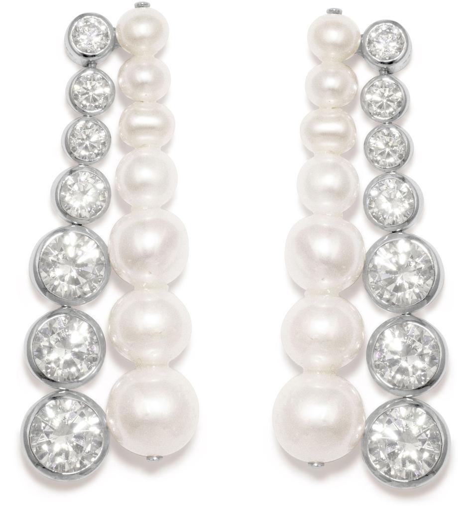 Completedworks Pearled earrings