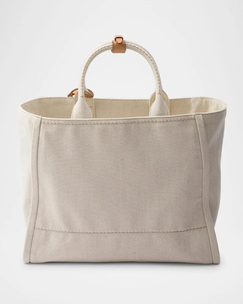 Prada Logo Canvas Tote Bag 3
