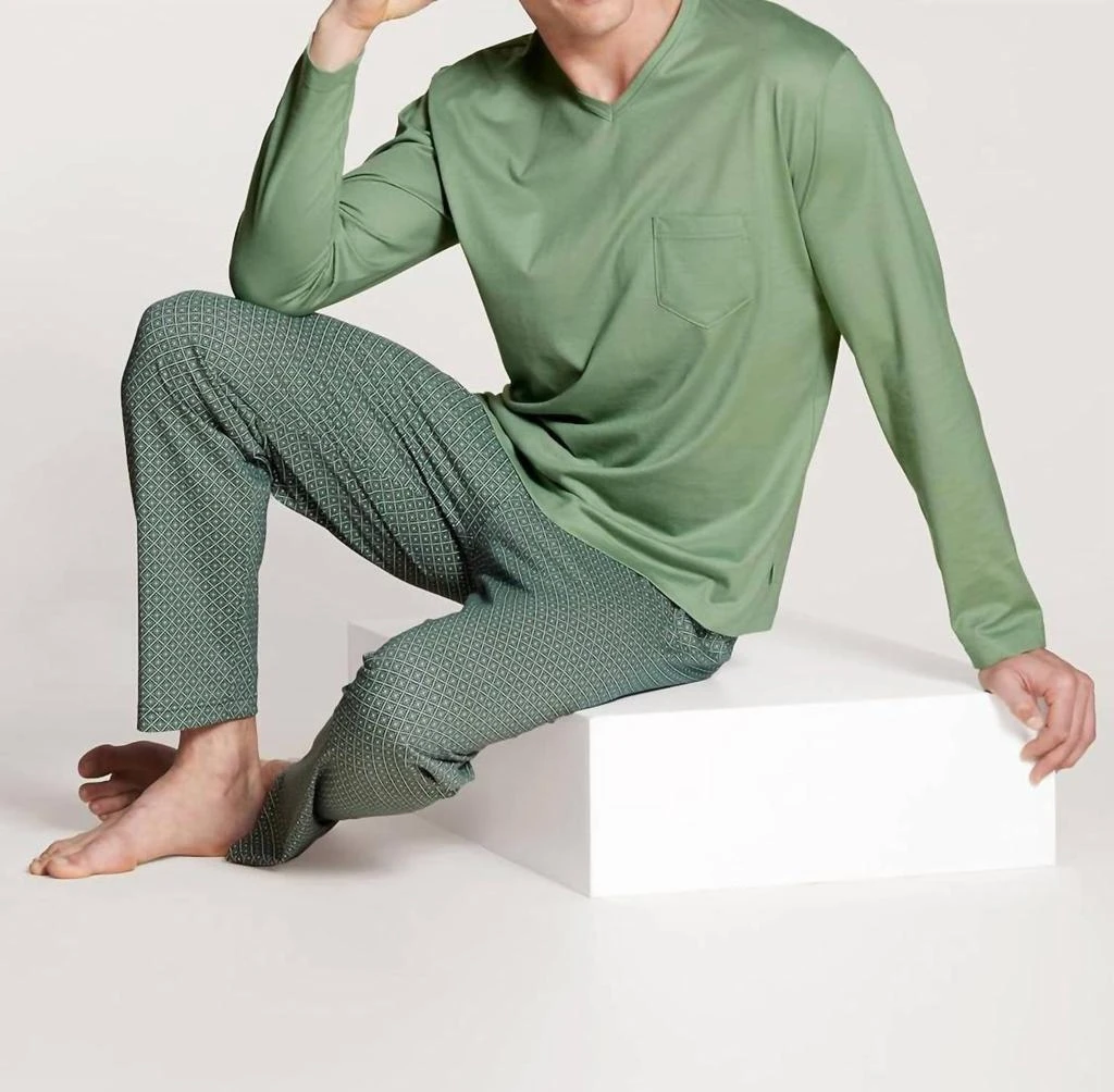 CALIDA Calida - Relax Imprint Long Pyjamas Set 3