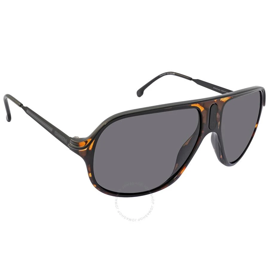 Carrera Polarized Grey Pilot Unisex Sunglasses SAFARI65 0WR9/M9 62 2