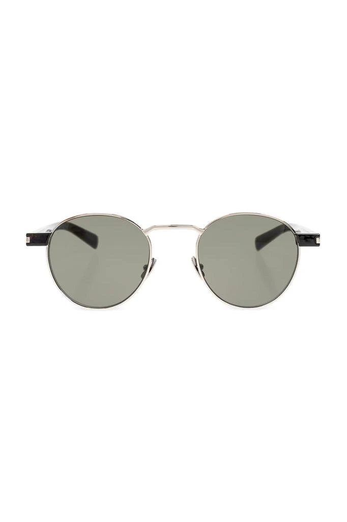 Shop Saint Laurent Eyewear SL 707 Round Frame Sunglasses on  display picture 1