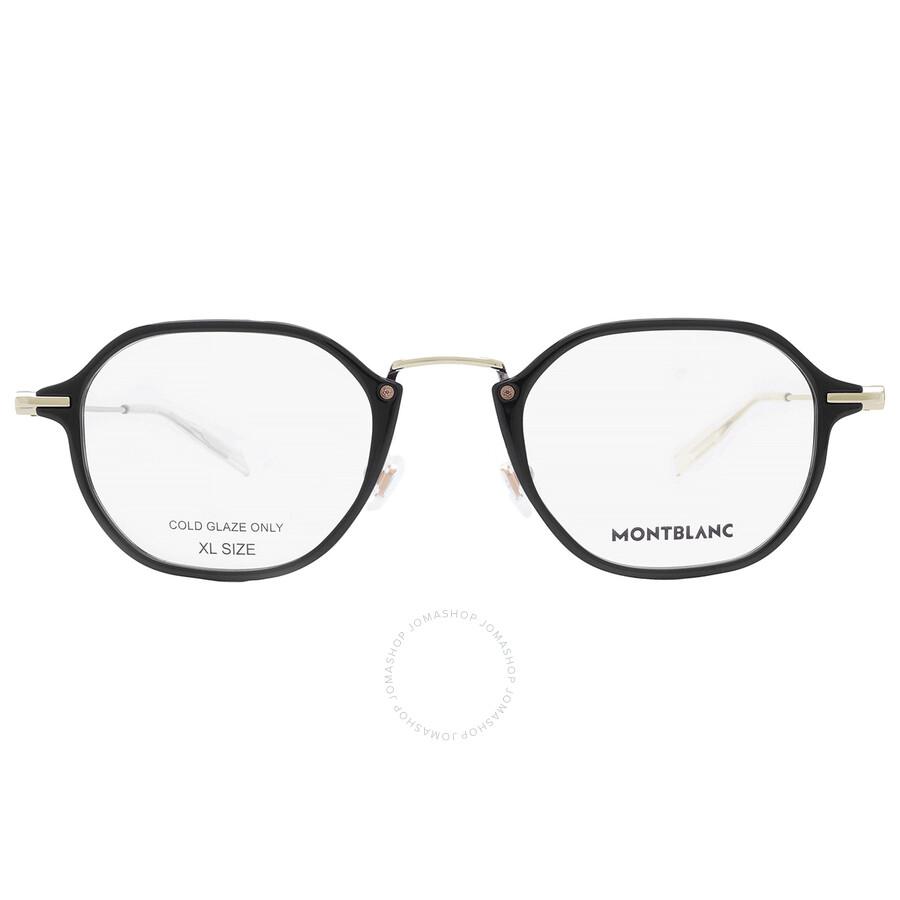 MontBlanc Demo Geometric Men's Eyeglasses MB0296O 001 50