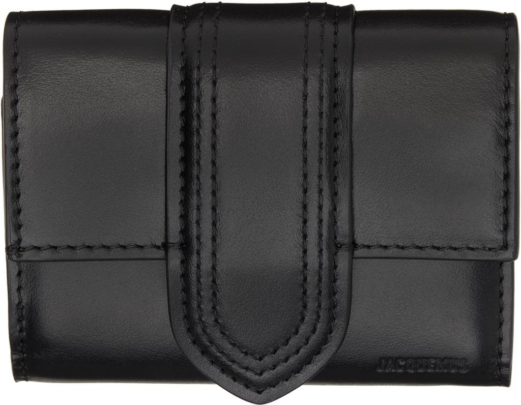 Shop Jacquemus Logo Plaque Neck Strapped Wallet on Sale at