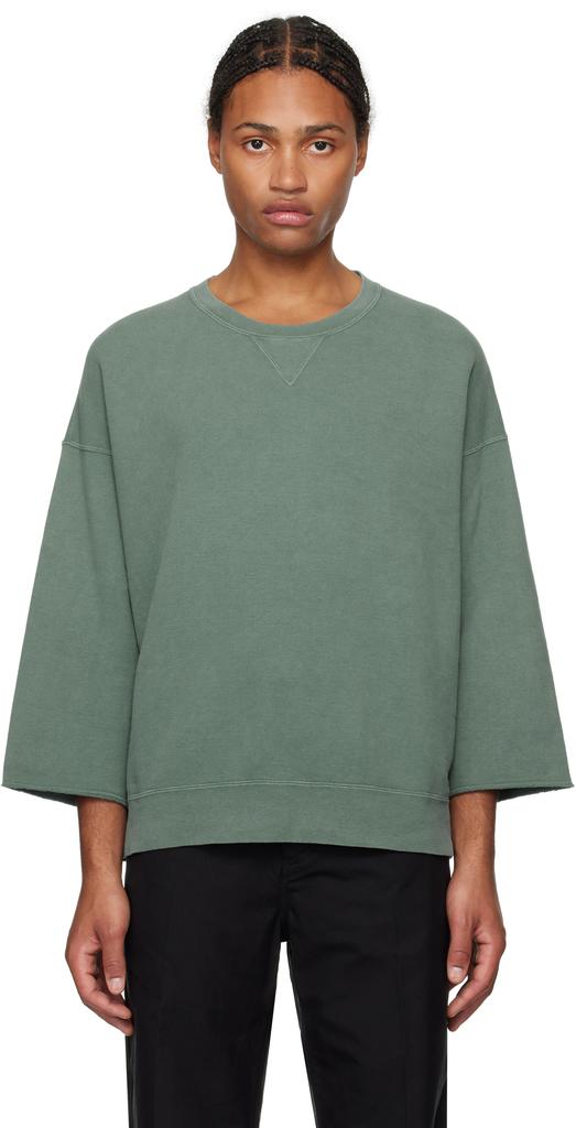 VisVim Green Jumbo Sweat 3/4 Sweatshirt