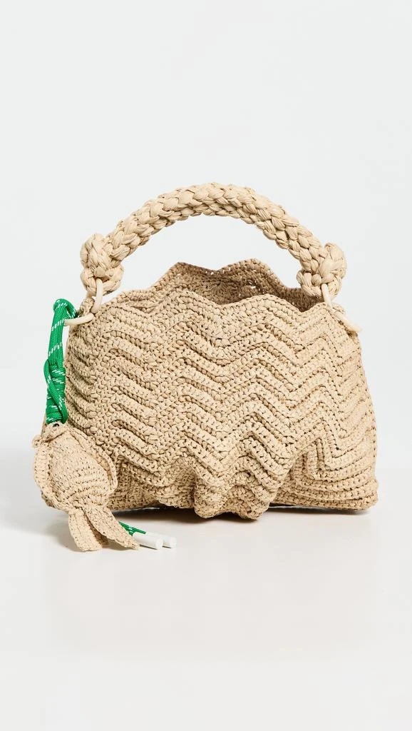 ALMAIS Horizon Raffia Shell Crossbody Bag 1