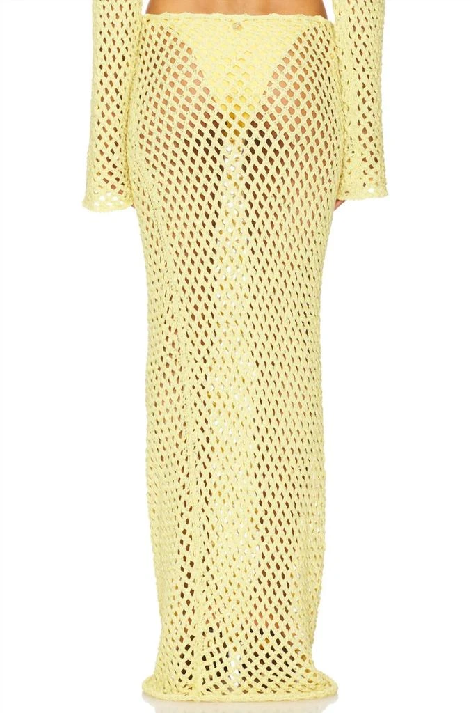 Bananhot Magen Cover-Up Skirt In Daisy Yellow 2