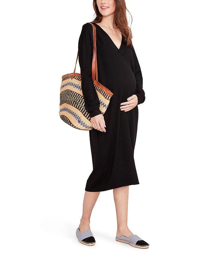 HATCH The Visitor Hospital Maternity Nursing Friendly Midi Dress 3