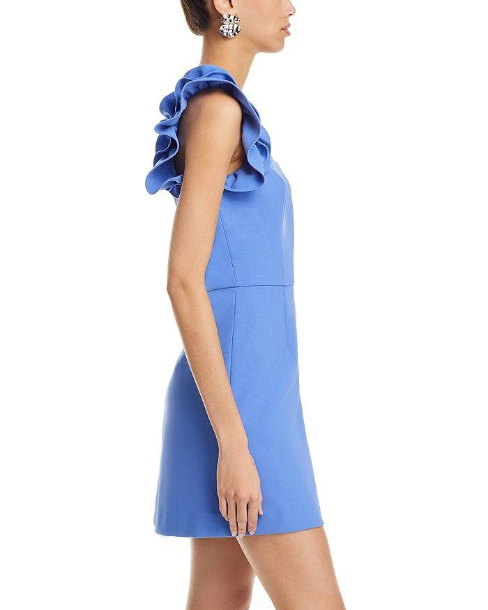 French Connection Whisper Ruffled Mini Dress 5