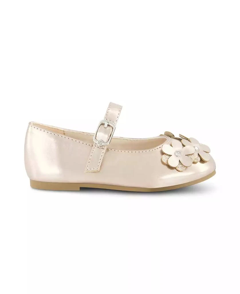 Jessica Simpson Toddler Girls Amy Petal Ballet Flat 10